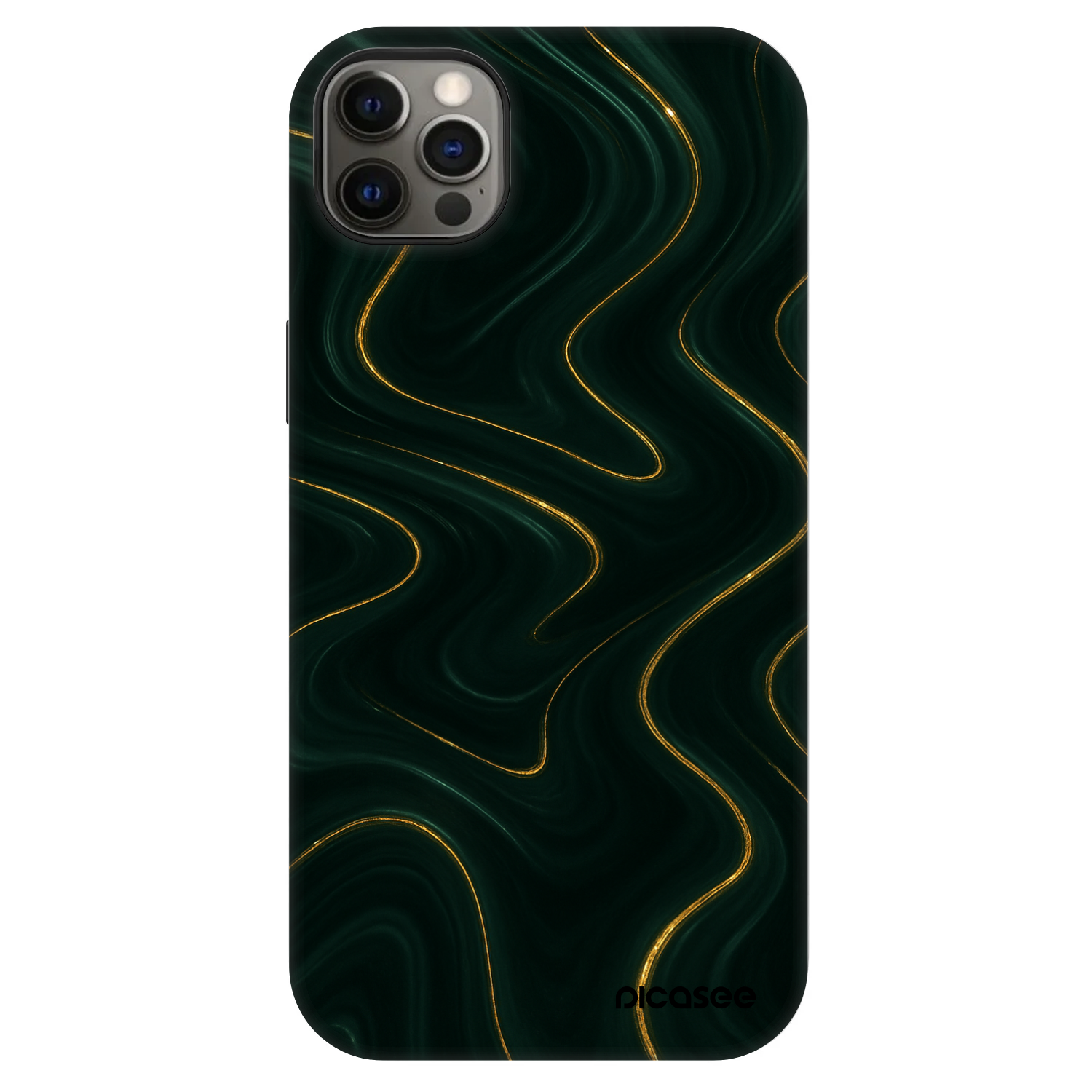 Picasee Fashion Case MagSafe Apple iPhone 12 Pro Max - Vawes
