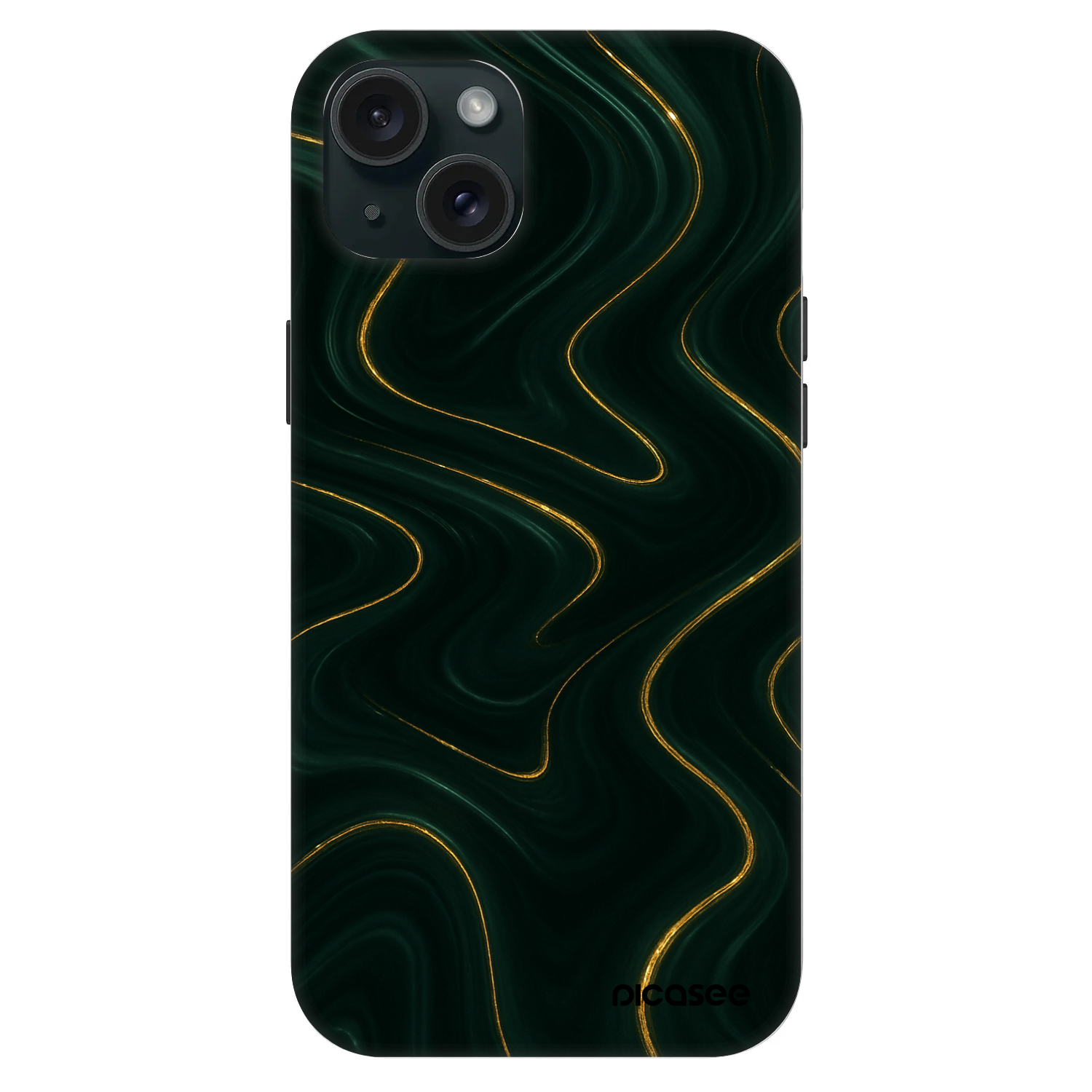 Picasee Fashion Case MagSafe Apple iPhone 15 Plus - Vawes