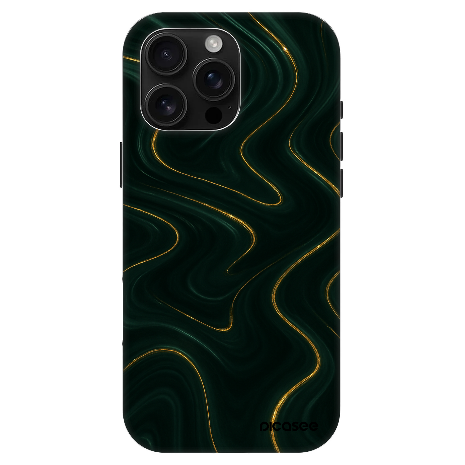 Picasee Fashion Case MagSafe Apple iPhone 16 Pro Max - Vawes