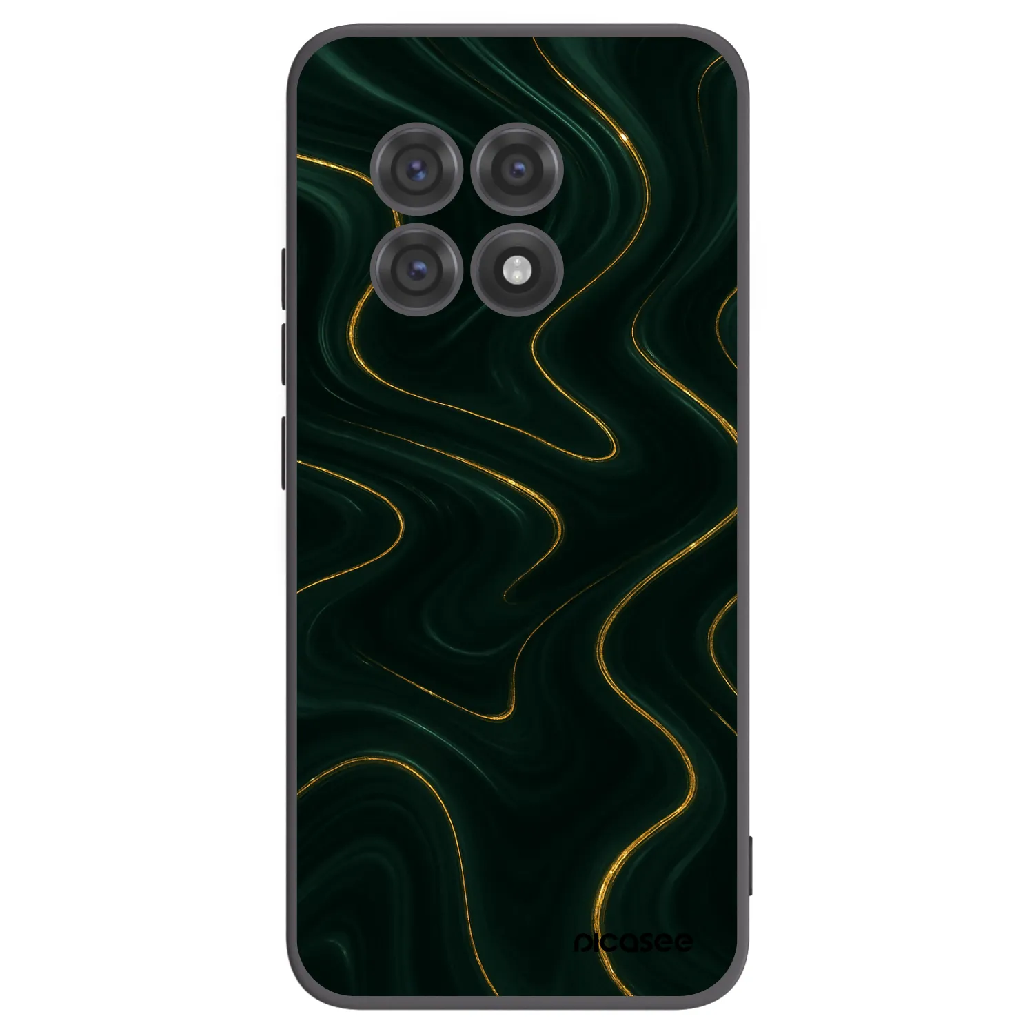 Picasee fekete szilikon tok az alábbi mobiltelefonokra OnePlus 13R 5G - Vawes