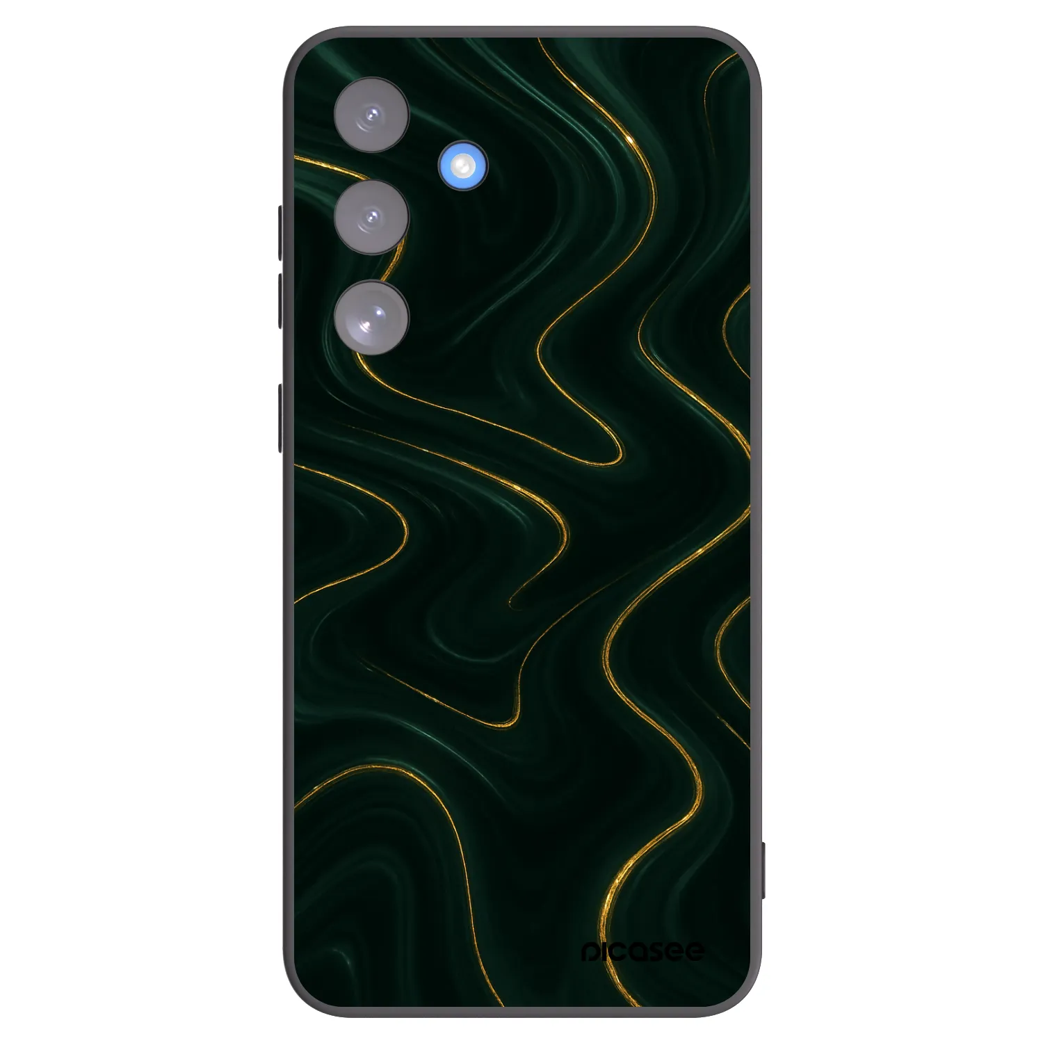 Picasee fekete szilikon tok az alábbi mobiltelefonokra Samsung Galaxy S25 FE 5G - Vawes