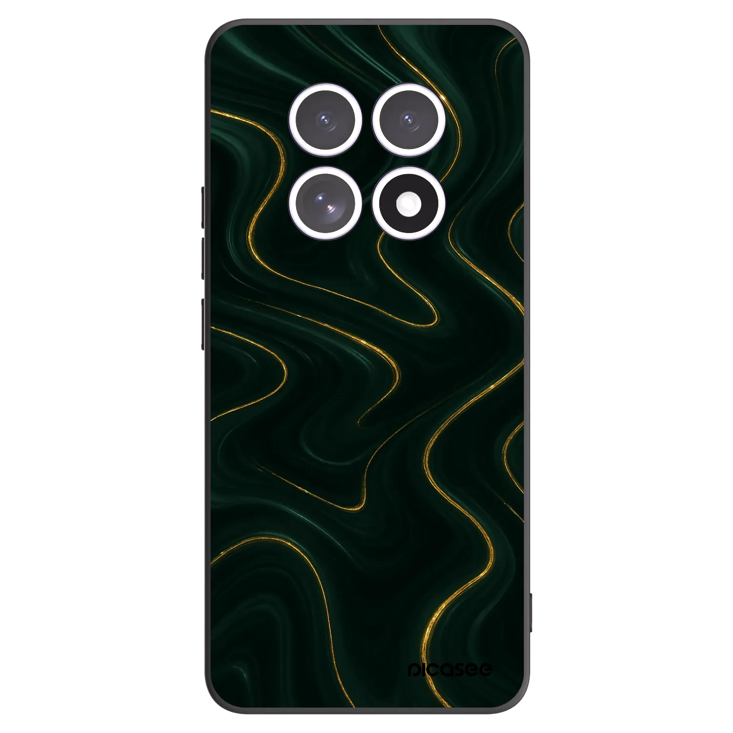 Picasee fekete szilikon tok az alábbi mobiltelefonokra Xiaomi Redmi Note 15 - Vawes