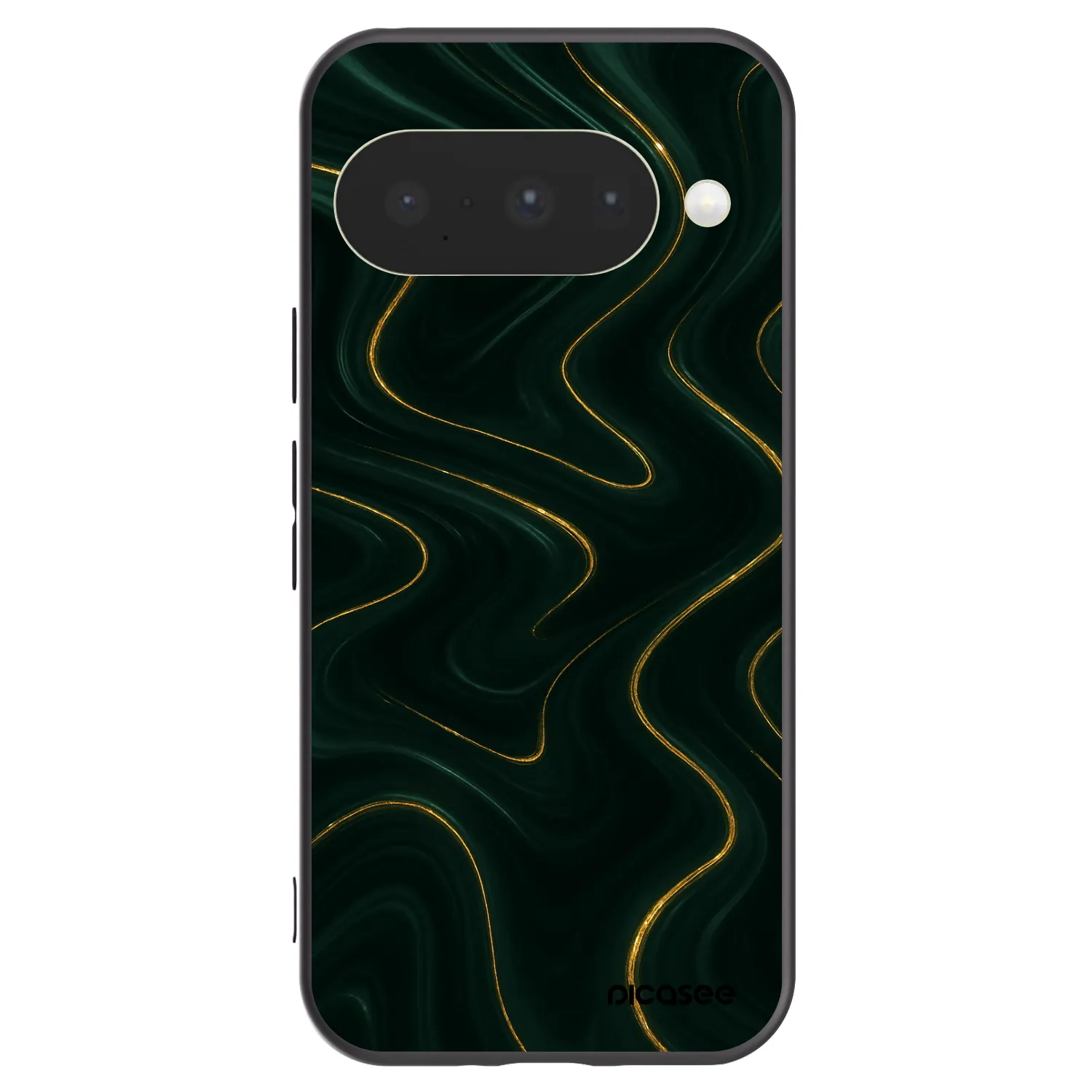Picasee fekete szilikon tok az alábbi mobiltelefonokra Google Pixel 10 - Vawes