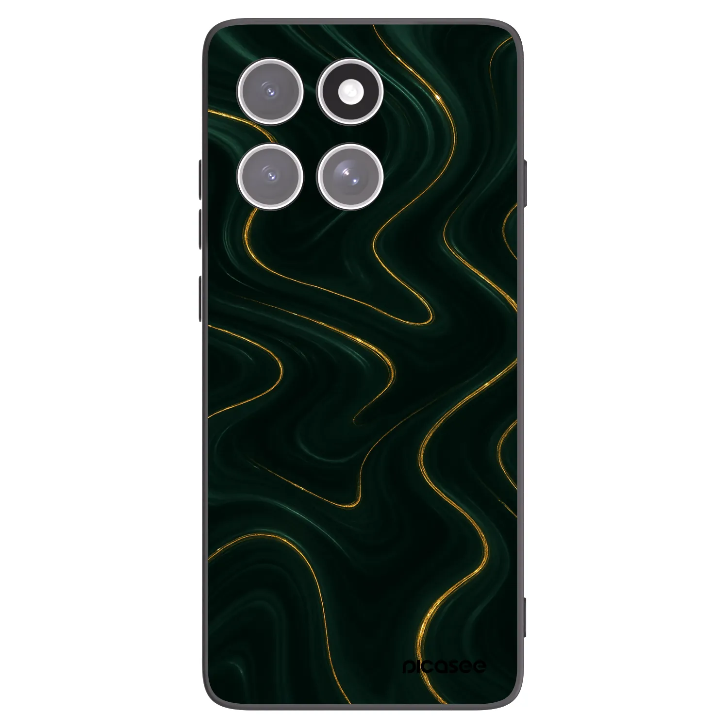 Picasee fekete szilikon tok az alábbi mobiltelefonokra Motorola Edge 60 Fusion - Vawes