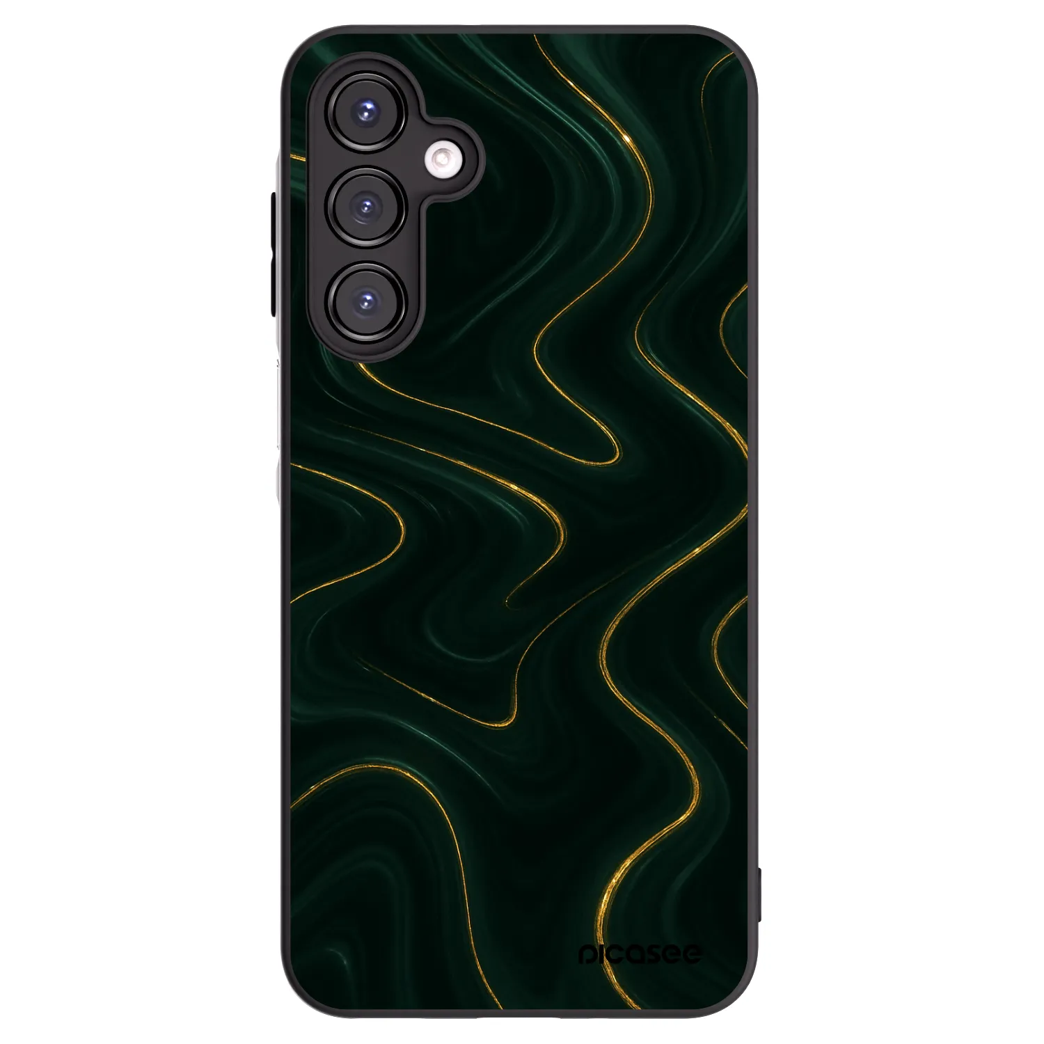 Picasee fekete szilikon tok az alábbi mobiltelefonokra Samsung Galaxy A16 4G - Vawes