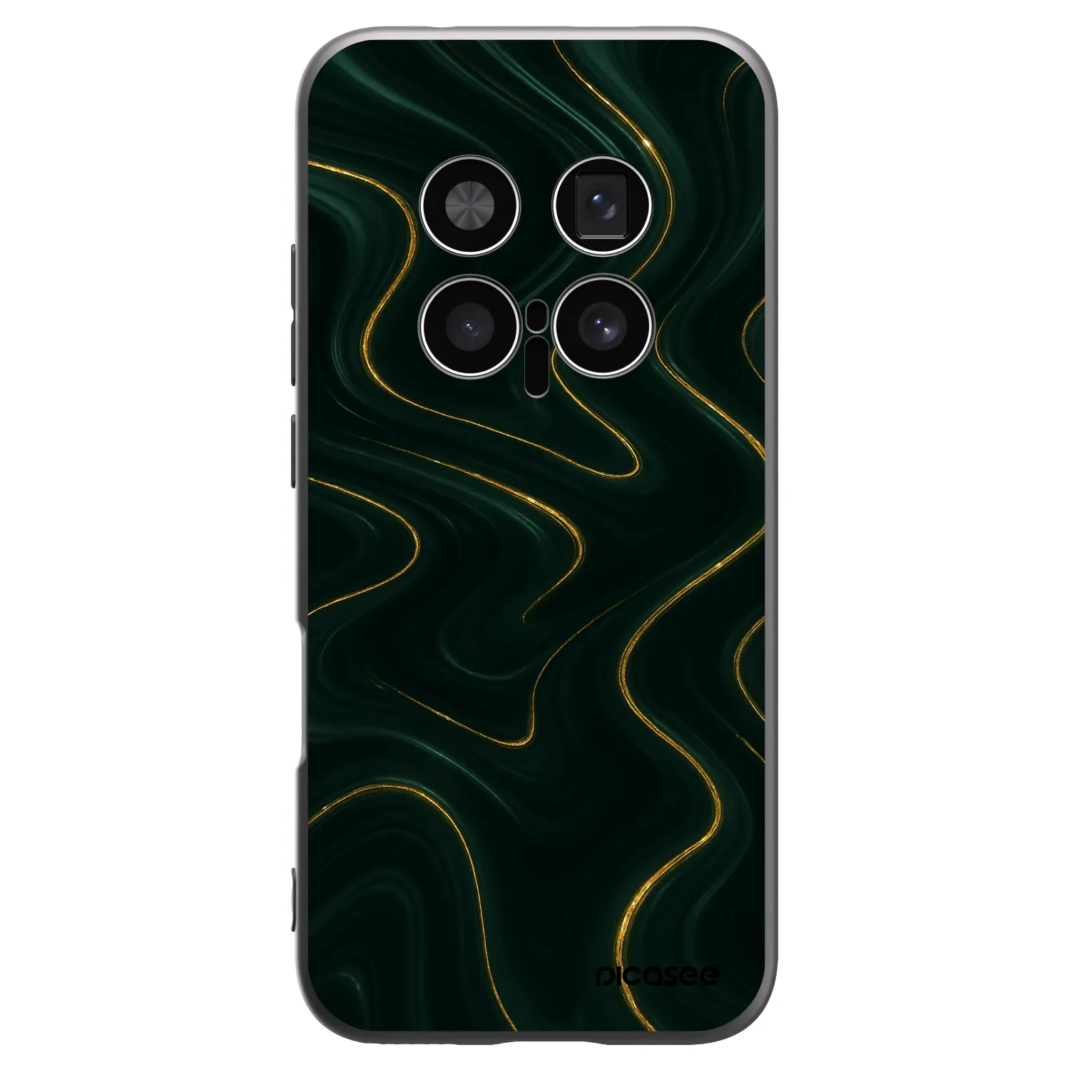 Picasee fekete szilikon tok az alábbi mobiltelefonokra Honor Magic8 Pro 5G - Vawes