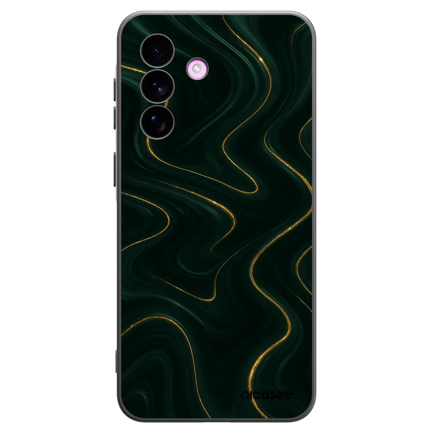 Picasee fekete szilikon tok az alábbi mobiltelefonokra Samsung Galaxy A57 5G - Vawes