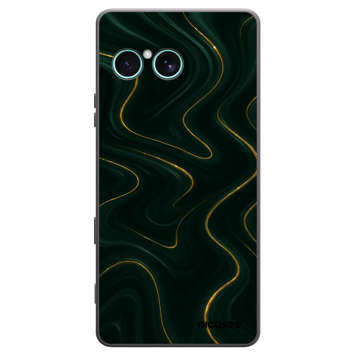 Picasee fekete szilikon tok az alábbi mobiltelefonokra Sony Xperia 10 VII - Vawes