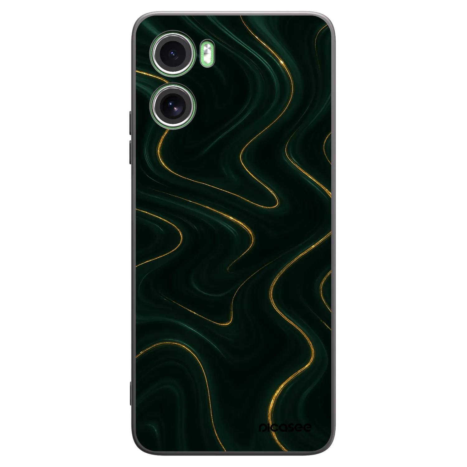 Picasee fekete szilikon tok az alábbi mobiltelefonokra Motorola Moto G06 - Vawes