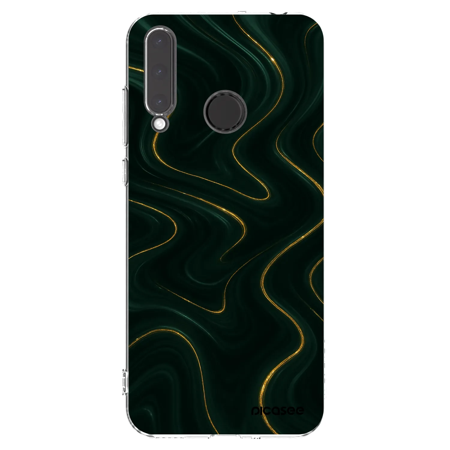 Picasee átlátszó szilikon tok az alábbi mobiltelefonokra Honor 20 Lite - Vawes