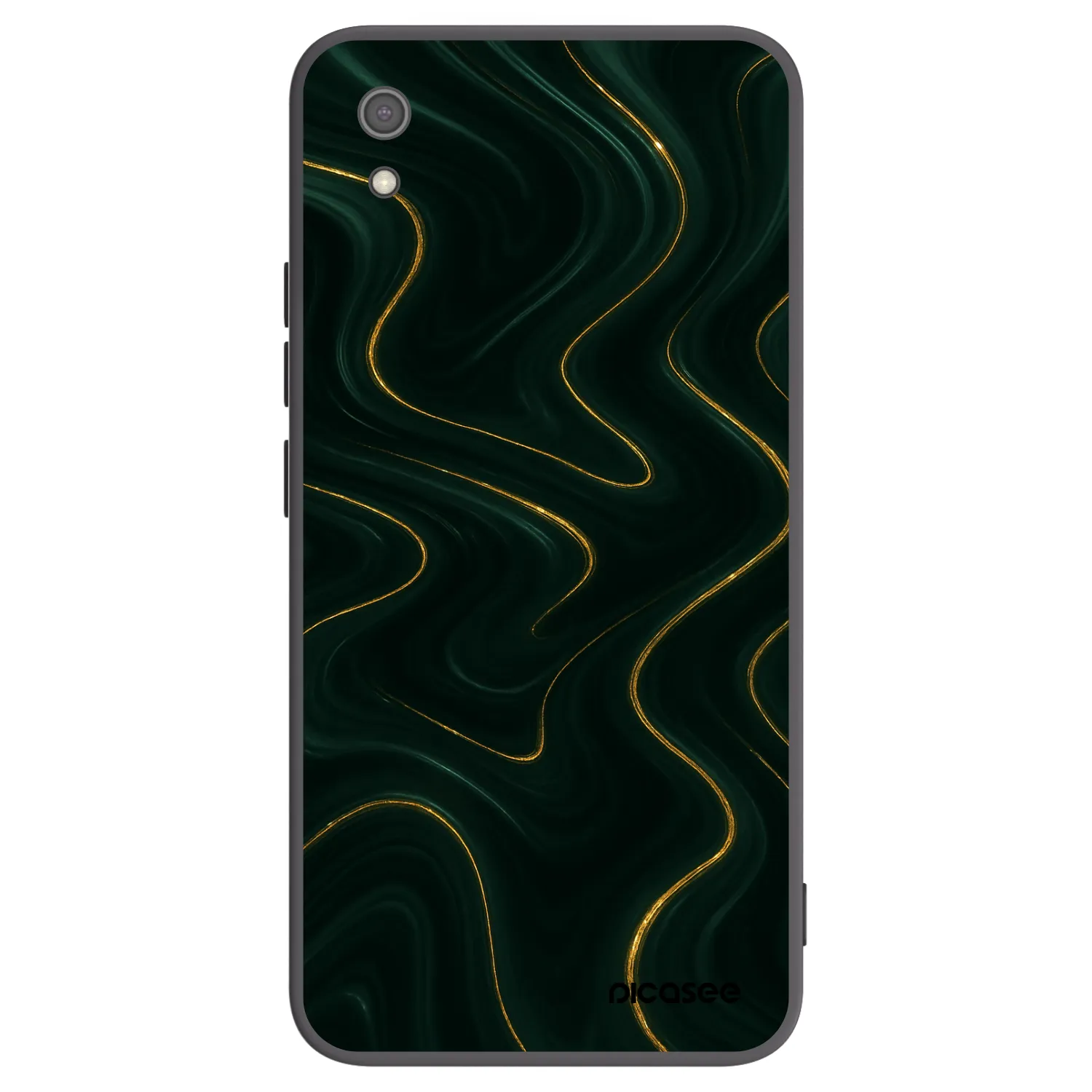 Picasee fekete szilikon tok az alábbi mobiltelefonokra Xiaomi Redmi 7A - Vawes