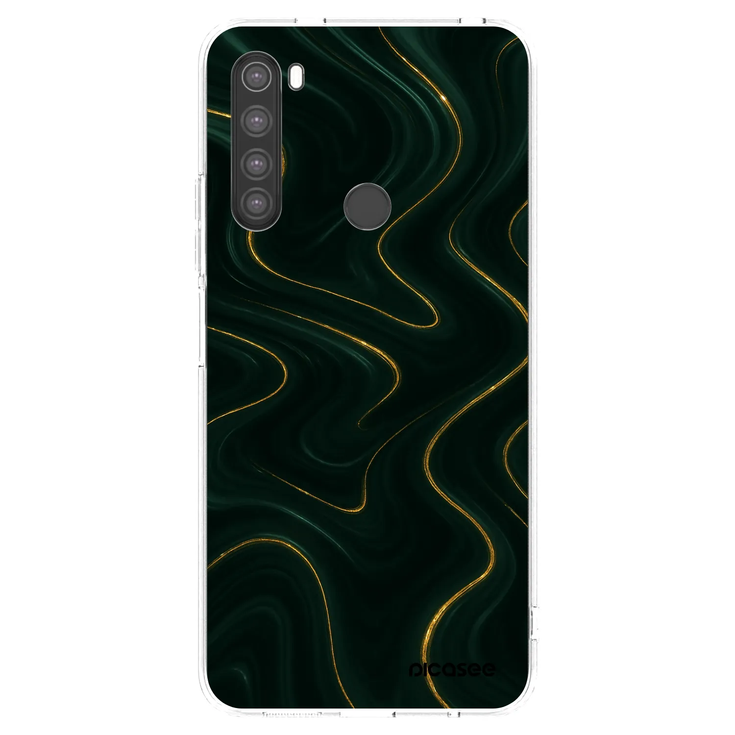 Picasee átlátszó szilikon tok az alábbi mobiltelefonokra Xiaomi Redmi Note 8 - Vawes