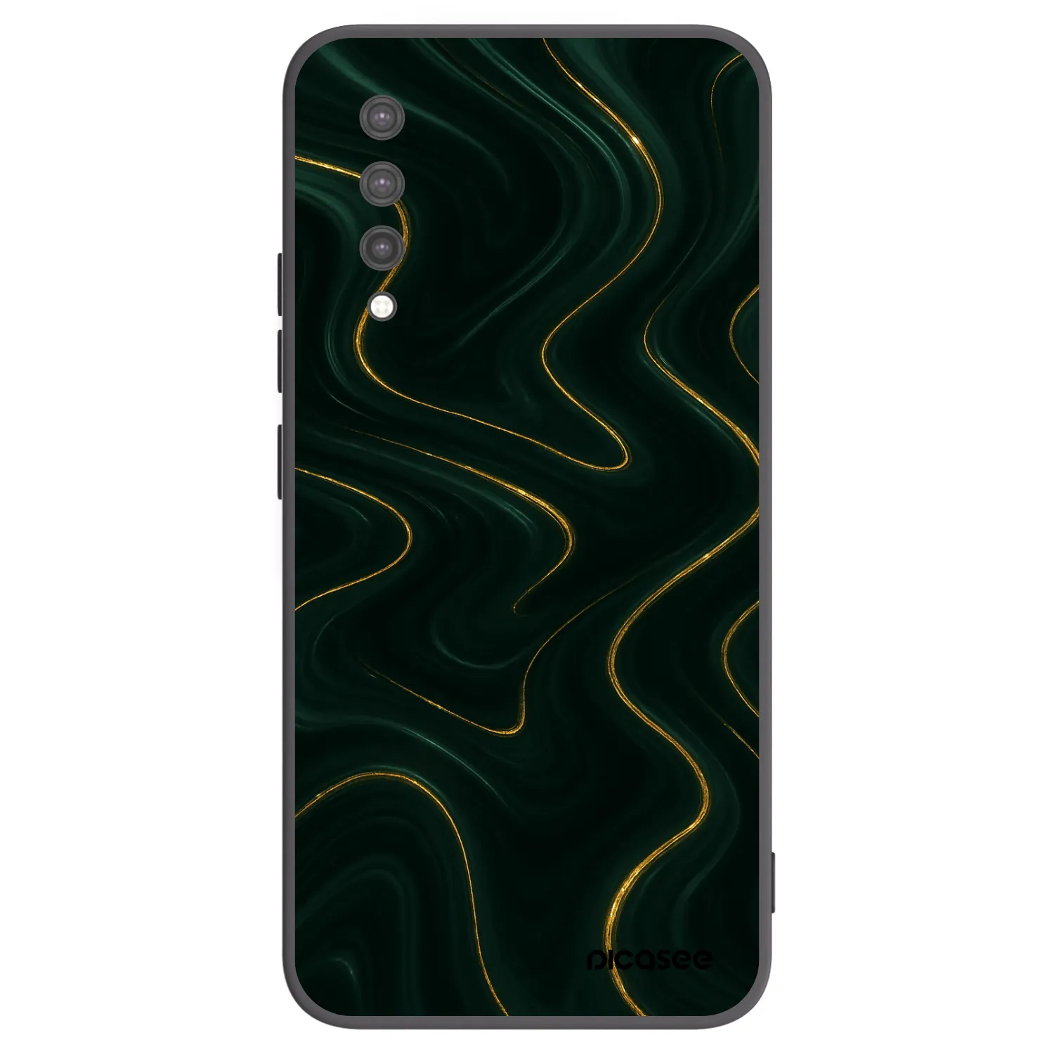 Picasee fekete szilikon tok az alábbi mobiltelefonokra Xiaomi Mi 9 Lite - Vawes