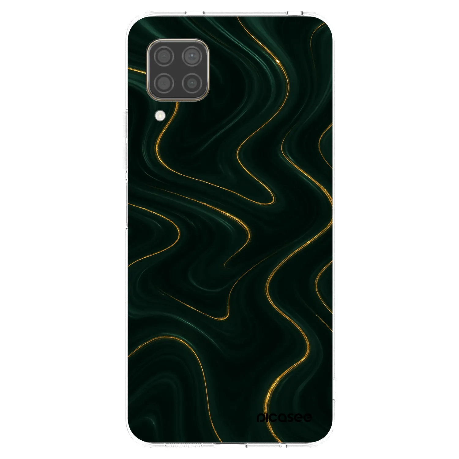 Picasee átlátszó szilikon tok az alábbi mobiltelefonokra Huawei P40 Lite - Vawes