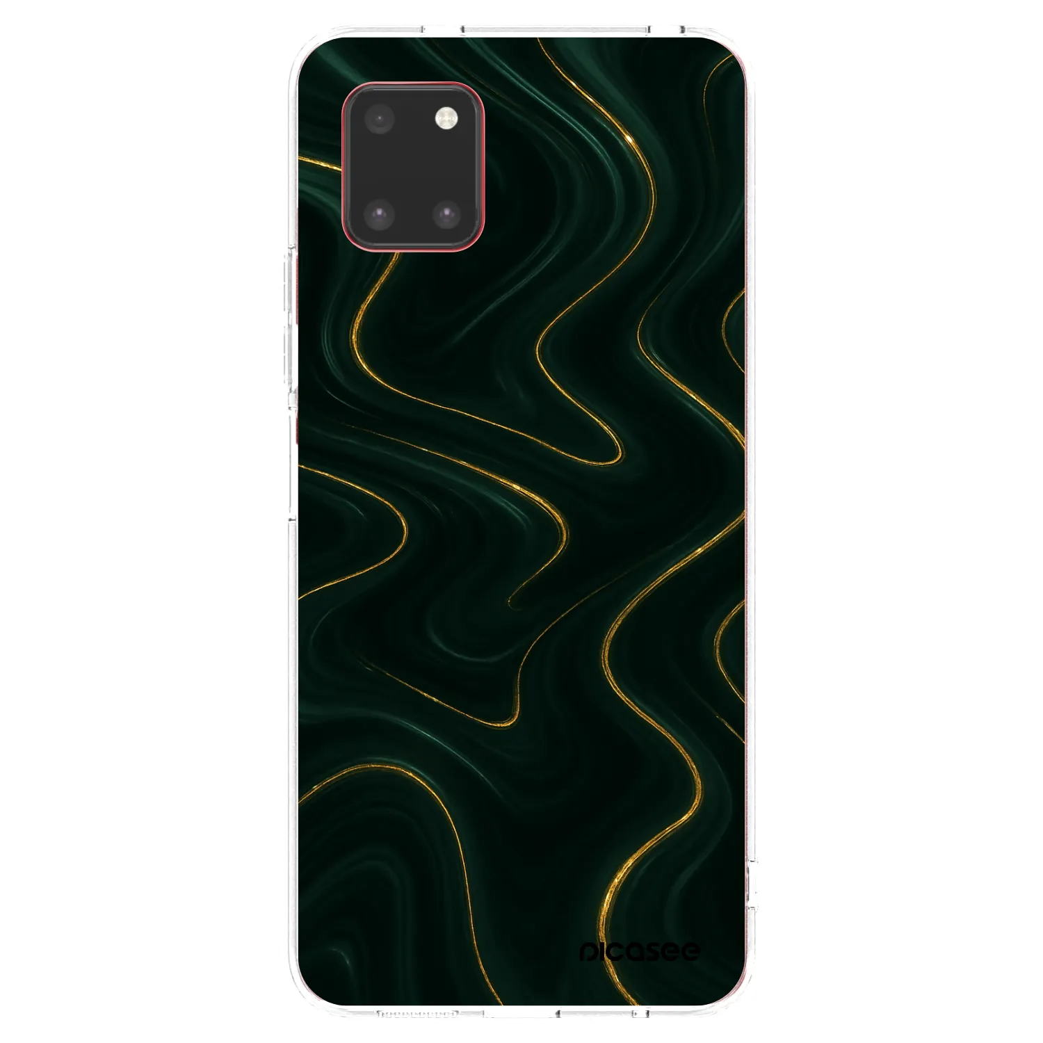 Picasee átlátszó szilikon tok az alábbi mobiltelefonokra Samsung Galaxy Note 10 Lite N770F - Vawes