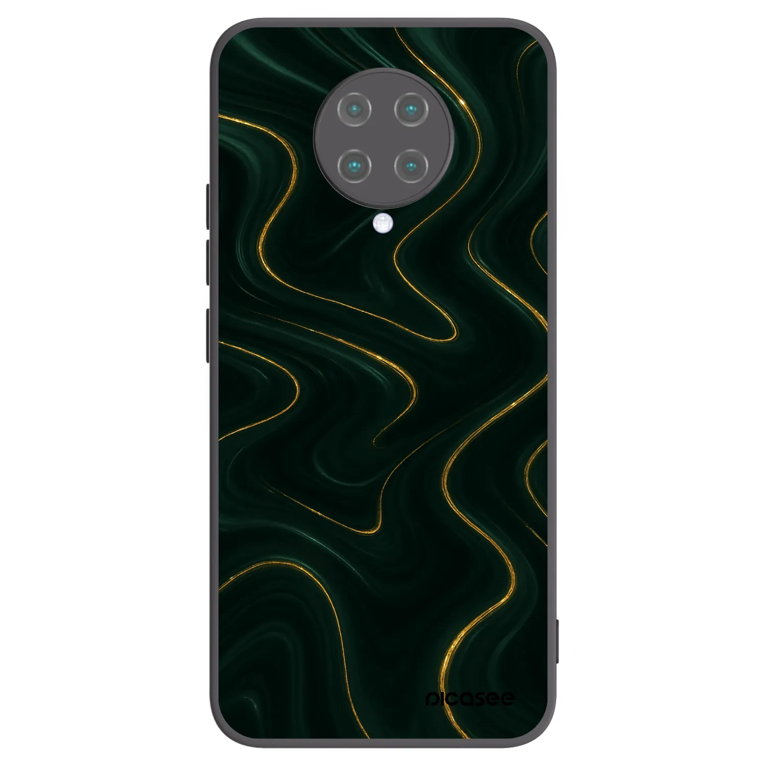 Picasee fekete szilikon tok az alábbi mobiltelefonokra Xiaomi Poco F2 Pro - Vawes