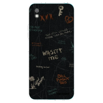 Picasee fekete szilikon tok az alábbi mobiltelefonokra Xiaomi Redmi 9A - CONFESSION