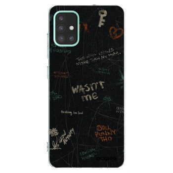 Picasee átlátszó szilikon tok az alábbi mobiltelefonokra Samsung Galaxy M31s - CONFESSION