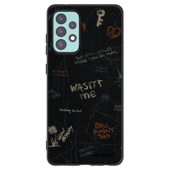 Picasee fekete szilikon tok az alábbi mobiltelefonokra Samsung Galaxy A72 A725F - CONFESSION