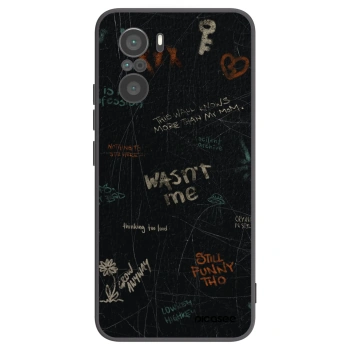 Picasee fekete szilikon tok az alábbi mobiltelefonokra Xiaomi Poco F3 - CONFESSION