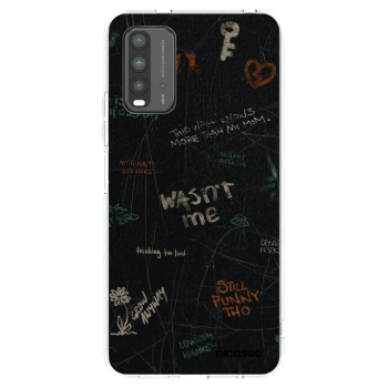Picasee fekete szilikon tok az alábbi mobiltelefonokra Xiaomi Redmi 9T - CONFESSION