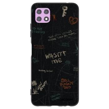 Picasee fekete szilikon tok az alábbi mobiltelefonokra Samsung Galaxy A22 A226B 5G - CONFESSION