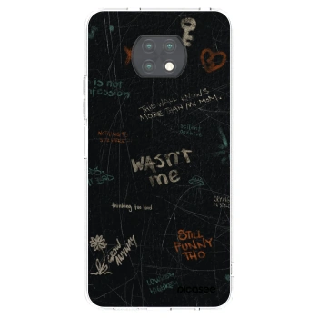 Picasee átlátszó szilikon tok az alábbi mobiltelefonokra Xiaomi Redmi Note 9T - CONFESSION