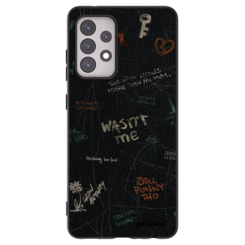 Picasee fekete szilikon tok az alábbi mobiltelefonokra Samsung Galaxy A52s 5G A528B - CONFESSION