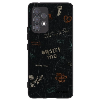 Picasee fekete szilikon tok az alábbi mobiltelefonokra Samsung Galaxy A53 5G A536 - CONFESSION