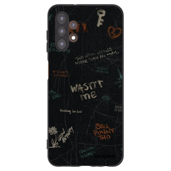 Picasee fekete szilikon tok az alábbi mobiltelefonokra Samsung Galaxy A13 4G A135 - CONFESSION