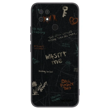 Picasee fekete szilikon tok az alábbi mobiltelefonokra Xiaomi Redmi 10C - CONFESSION