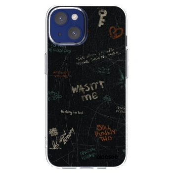 Picasee átlátszó szilikon tok az alábbi mobiltelefonokra Apple iPhone 14 - CONFESSION