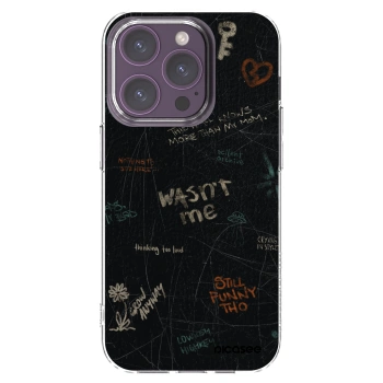 Picasee átlátszó szilikon tok az alábbi mobiltelefonokra Apple iPhone 14 Pro - CONFESSION