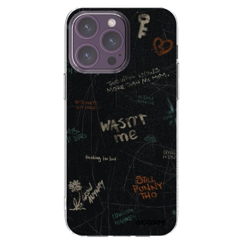 Picasee átlátszó szilikon tok az alábbi mobiltelefonokra Apple iPhone 14 Pro Max - CONFESSION