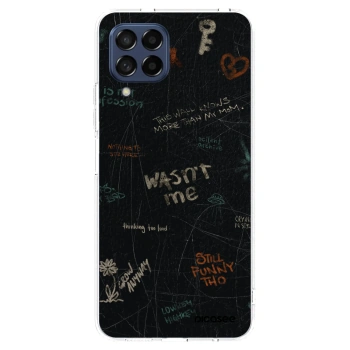 Picasee átlátszó szilikon tok az alábbi mobiltelefonokra Samsung Galaxy M53 5G - CONFESSION