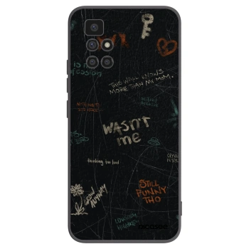 Picasee fekete szilikon tok az alábbi mobiltelefonokra Xiaomi Redmi 10 (2022) - CONFESSION