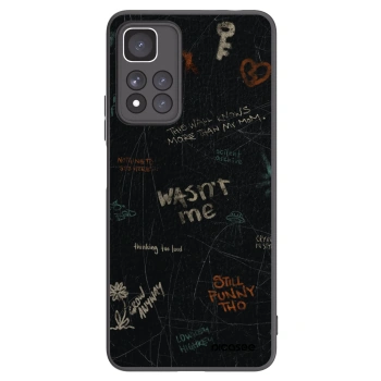 Picasee fekete szilikon tok az alábbi mobiltelefonokra Xiaomi Redmi Note 11 Pro+ 5G - CONFESSION