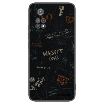 Picasee fekete szilikon tok az alábbi mobiltelefonokra Xiaomi Poco M4 Pro - CONFESSION
