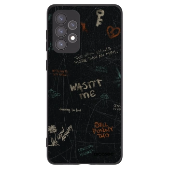 Picasee fekete szilikon tok az alábbi mobiltelefonokra Samsung Galaxy A73 5G - CONFESSION