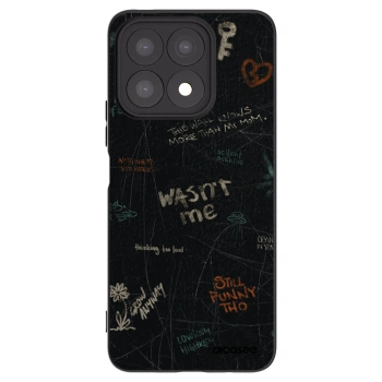 Picasee fekete szilikon tok az alábbi mobiltelefonokra Honor X8a - CONFESSION