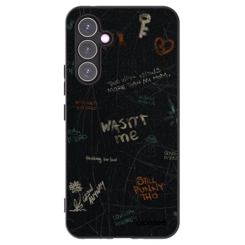 Picasee fekete szilikon tok az alábbi mobiltelefonokra Samsung Galaxy A54 5G A546B - CONFESSION