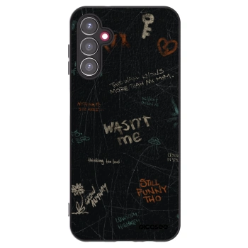 Picasee fekete szilikon tok az alábbi mobiltelefonokra Samsung Galaxy A14 5G A146P - CONFESSION