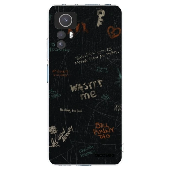 Picasee átlátszó szilikon tok az alábbi mobiltelefonokra Xiaomi Redmi Note 12S - CONFESSION