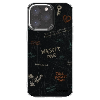 Picasee átlátszó szilikon tok az alábbi mobiltelefonokra Apple iPhone 15 Pro Max - CONFESSION