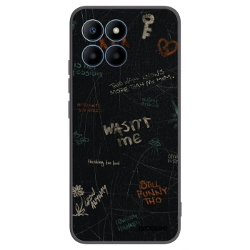 Picasee fekete szilikon tok az alábbi mobiltelefonokra Honor 70 Lite - CONFESSION