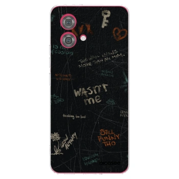 Picasee átlátszó szilikon tok az alábbi mobiltelefonokra Motorola Moto G84 5G - CONFESSION