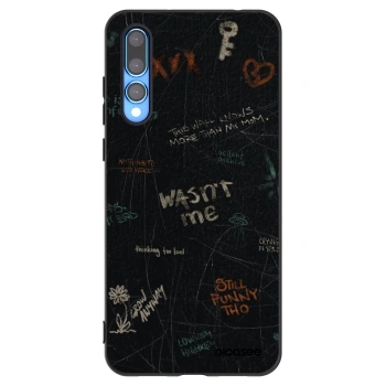 Picasee fekete szilikon tok az alábbi mobiltelefonokra Huawei P20 Pro - CONFESSION