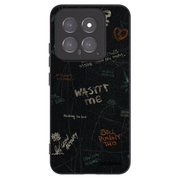 Picasee fekete szilikon tok az alábbi mobiltelefonokra Xiaomi 14 - CONFESSION