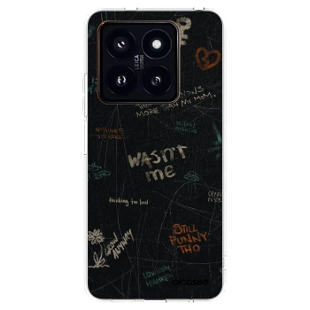 Picasee átlátszó szilikon tok az alábbi mobiltelefonokra Xiaomi 14 Pro - CONFESSION