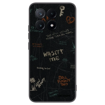 Picasee fekete szilikon tok az alábbi mobiltelefonokra Xiaomi Poco X6 Pro - CONFESSION